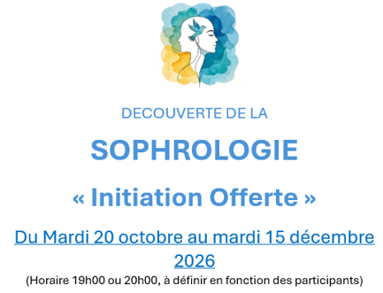 Initiation à la sophrologie « offerte »
