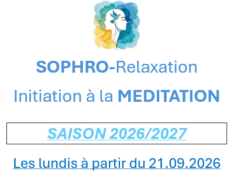 Sophro-Méditation tous les lundis soir en visio